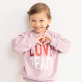 ピンク | 【DRC】あったかグラフィック裏起毛トレーナー スウェット | ブランシェス