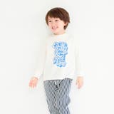 【WEB限定/DRC】綿100%bコレグラフィック長袖Tシャツ ロンT | ブランシェス | 詳細画像43