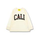 オフホワイト | 【WEB限定/DRC】綿100%bコレグラフィック長袖Tシャツ ロンT | ブランシェス