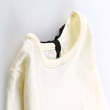 【WEB限定/DRC】綿100%バックリボンつき長袖Tシャツ ロンT | ブランシェス | 詳細画像3