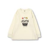 アイボリー | 【WEB限定/DRC/お肌に嬉しい綿100％】アソートグラフィック長袖Tシャツ | BRANSHES