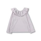 【WEB限定/DRC/やわらか天竺】前後2WAYフリル襟長袖Tシャツ | ブランシェス | 詳細画像20 
