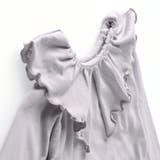 【WEB限定/DRC/やわらか天竺】前後2WAYフリル襟長袖Tシャツ | ブランシェス | 詳細画像21 