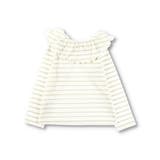 【WEB限定/DRC/やわらか天竺】前後2WAYフリル襟長袖Tシャツ | ブランシェス | 詳細画像53 