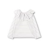 【WEB限定/DRC/やわらか天竺】前後2WAYフリル襟長袖Tシャツ | ブランシェス | 詳細画像59 
