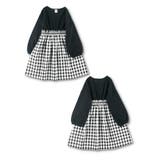 【WEB限定/DRC/お肌に嬉しい綿100％】ドッキング長袖ワンピース | ブランシェス | 詳細画像19 