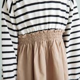 【WEB限定/DRC/お肌に嬉しい綿100％】ドッキング長袖ワンピース | ブランシェス | 詳細画像7 