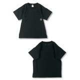 ブラック | 【WEB限定/DRC/お肌に嬉しい綿100%】ポケット半袖Tシャツ | ブランシェス