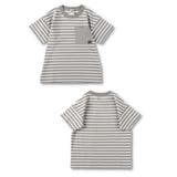 96:グレー | 【WEB限定/DRC/お肌に嬉しい綿100%】ポケット半袖Tシャツ | ブランシェス