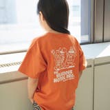 オレンジ | 【WEB限定/DRC/お肌に嬉しい綿100％】アソートグラフィック半袖Tシャツ | ブランシェス