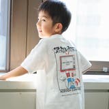 オフホワイト | 【WEB限定/DRC/お肌に嬉しい綿100％】アソートグラフィック半袖Tシャツ | ブランシェス