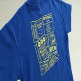 93:バックイラスト1-ブルー | アソートグラフィック半袖BIGTシャツ | BRANSHES