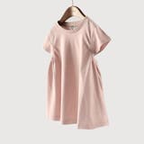 31:無地-ピンク | 【WEB限定/DRC/やわらか天竺】Aライン半袖Tシャツ | ブランシェス