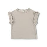 【WEB限定/DRC/やわらか天竺】袖タックフリル半袖Tシャツ | ブランシェス | 詳細画像10