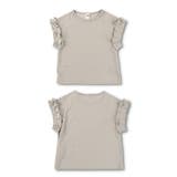 【WEB限定/DRC/やわらか天竺】袖タックフリル半袖Tシャツ | ブランシェス | 詳細画像11