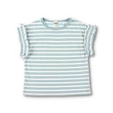 【WEB限定/DRC/やわらか天竺】袖タックフリル半袖Tシャツ | ブランシェス | 詳細画像22