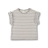 【WEB限定/DRC/やわらか天竺】袖タックフリル半袖Tシャツ | ブランシェス | 詳細画像26