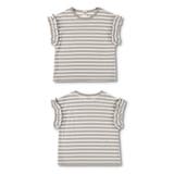 【WEB限定/DRC/やわらか天竺】袖タックフリル半袖Tシャツ | ブランシェス | 詳細画像27