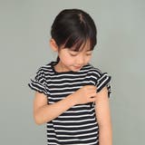 【WEB限定/DRC/やわらか天竺】袖タックフリル半袖Tシャツ | ブランシェス | 詳細画像30