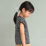 【WEB限定/DRC/やわらか天竺】袖タックフリル半袖Tシャツ | ブランシェス | 詳細画像31