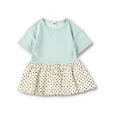 【WEB限定/DRC/やわらか天竺】柄フリル切替半袖Tシャツ | ブランシェス | 詳細画像19 