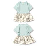 【WEB限定/DRC/やわらか天竺】柄フリル切替半袖Tシャツ | ブランシェス | 詳細画像21 