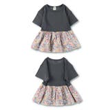 【WEB限定/DRC/やわらか天竺】柄フリル切替半袖Tシャツ | ブランシェス | 詳細画像26 