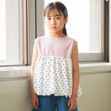 31:ピンク&ハート柄 | 【WEB限定/DRC】バルーン切替トップス | ブランシェス