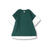 【WEB限定/DRC/お肌に嬉しい綿100％】ベストレイヤード半袖Tシャツ | ブランシェス | 詳細画像12 