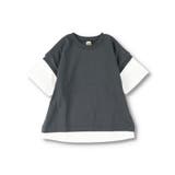 【WEB限定/DRC/お肌に嬉しい綿100％】ベストレイヤード半袖Tシャツ | ブランシェス | 詳細画像16 