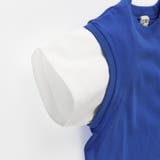 【WEB限定/DRC/お肌に嬉しい綿100％】ベストレイヤード半袖Tシャツ | ブランシェス | 詳細画像4 