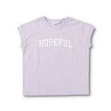 【WEB限定 DRC お肌に嬉しい綿100％】アソートロゴフレンチスリーブトップ… | ブランシェス | 詳細画像16 