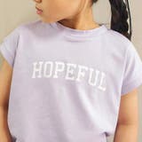 【WEB限定 DRC お肌に嬉しい綿100％】アソートロゴフレンチスリーブトップ… | ブランシェス | 詳細画像19 