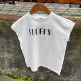 03:ロゴ1-オフホワイト | 【WEB限定 DRC お肌に嬉しい綿100％】アソートロゴフレンチスリーブトップ… | ブランシェス