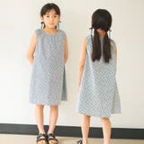 【WEB限定/DRC/綿100%】総柄ノースリーブワンピース | ブランシェス | 詳細画像15