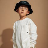 オフホワイト | 【WEB限定/DRC/お肌に嬉しい綿100%】ポケット長袖Tシャツ | ブランシェス