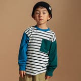 ボーダー | 【WEB限定/DRC/お肌に嬉しい綿100%】ポケット長袖Tシャツ | ブランシェス