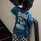 車・コバルトブルー | 【WEB限定/DRC/お肌に嬉しい綿100％】アソートグラフィック長袖Tシャツ | BRANSHES