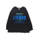 ロゴ1・ブラック | BIGシルエットアソートグラフィック長袖Tシャツ | BRANSHES