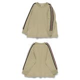 BIGシルエット袖ライン長袖Tシャツ | ブランシェス | 詳細画像15 