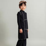 【WEB限定/DRC】配色メロウ長袖リブワンピース | ブランシェス | 詳細画像20 