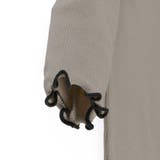 【WEB限定/DRC】配色メロウ長袖リブワンピース | ブランシェス | 詳細画像8 