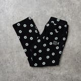 91:花柄-ブラック | 【DRC/しっかりストレッチ】カットソーロングパンツ | ブランシェス