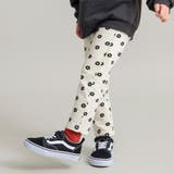 92:花柄-アイボリー | 【DRC/しっかりストレッチ】カットソーロングパンツ | ブランシェス