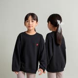 【WEB限定/DRC/やわらか薄手裏毛】ワンポイント刺しゅうトレーナー | BRANSHES | 詳細画像21 