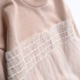 【WEB限定/DRC/やわらか薄手裏毛】チュールドッキングトレーナー | ブランシェス | 詳細画像13 