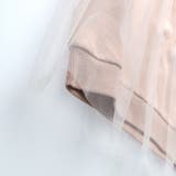 【WEB限定/DRC/やわらか薄手裏毛】チュールドッキングトレーナー | ブランシェス | 詳細画像15 