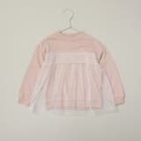 ピンク | 【WEB限定/DRC/やわらか薄手裏毛】チュールドッキングトレーナー | ブランシェス