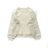 【WEB限定 DRC やわらか薄手裏毛】チュールフリル付トレーナー | ブランシェス | 詳細画像16 