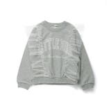 【WEB限定 DRC やわらか薄手裏毛】チュールフリル付トレーナー | ブランシェス | 詳細画像24 